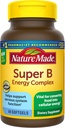Super B Energy Complex, Dietní dodatek pro podporu funkce mozkových buněk, 60 Softgelss,...