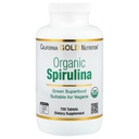 California Gold Nutrition Certified Organic Spirulina, USP Ověřeno, USDA Organic, Non- GMO, 500 mg, 720 Vegetariánské tablety
