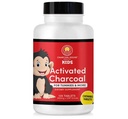 Charcoal House Chewable Activated Charcoal Tablets for Kids OF 124; Natural, Vegan, Non-GMO & Gluten Free OF 124; for Teeth, Stomach, Gas & Nausea OF 124; USP Food Grade OF 124; 135 ct.