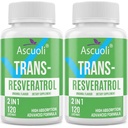 Sublingvální Trans- Resveratrol Čistota 99%, 3- in-1 Advanced Formule Resveratrol Dodatek pro zvýšení NAD +, Imunity & Energy Support, Anti- Aging, Skin Health & Antioxidant, 240 Lozenge (240- Day Supply)