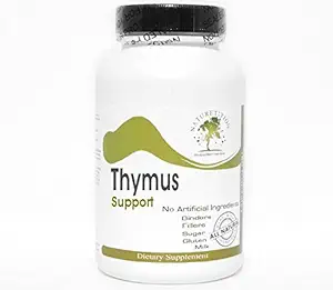 Thymus Support ~ 180 Kapsle - Žádné přísady ~ Naturetition doplňky