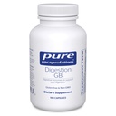 Čisté enkapsulations Digestion GB - Digestive Enzyme Supplement - for Gallurge Support & Gut Health * - with Bile Salts & Digestive Enzymes Blend - Gluten Free & Non- GMO - 180 Kapsle