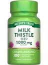 Nature 's Truth Milk Thistle Seed Extract 124; Bylinný dodatek 124; 100 Kapsle 124; Non- GMO & Gluten zdarma