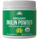 Organic Inulin Powder Natural Prebiotic Fiber for Gut Health. USDA Organic Raw Plant Based Vegan Prebiotics FOS dodatek z Jeruzaléma Artichice. HSA + FSA Způsobilé pouze vitaminy Seznam schválených