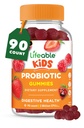 Děti Probiotika Gummies CFU 124; 2 miliardy CFU 124; skvělé Ochutnávající děti Probiotické Gummies CF124; pro Gut zdraví, stravovací podpora, a imunitní podpora CF124; 90 Probiotické Gummies pro děti a Toddlers CF124; Živé
