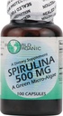 World Organic Spirulina - 500 mg - 100 tobolek