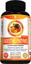 Potent Garden Digestive Enzymy - 18 Plant Based Enzymy s amylázou lipázy bromelain Protate laktáza & Other Enzymy - Jeden Pre Meal Pill Podporuje zdravé trávení a nutriční absorpce 60 Caps