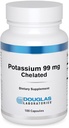 Douglas Laboratories Draslík 99 mg Chelated CLAS124; Podporuje Nerve Impulsy, Svalové funkce skelet, a již normální krevní tlak * CLAS124; 100 Kapsle