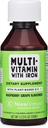 NovaFerrum Delish CLAS124; Vegan Multivitamin se železem pro kojence, Toddlers & Kids CLAS124; Imunitní podpora CLAS124; Organic Plant- Based D- 3 CLAS124; gluten Free CLAS124; Vegan Overified CLAS124; Sugar Free CLAS124; 1.69 Fl Oz (50 ml)
