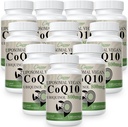 Lipozomální CoQ10 800mg Ubiquinol Softgel, Max Absorpce Ubiquinol Coenzym Q10, Ubiquinol CoQ10 dodatek pro antioxidant, srdeční funkce a výrobu energie, čistý CoQ10 800mg, 600 Vegan Softgels