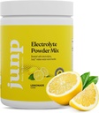 JUNP Electrolytes Powder No Sugar No Carbs - Lemonade Keto Electrolyte Drink Mix - Draslík & Salt Hydration Powder Electrolytes - Nula Calorie Sugar Free Electrolyte Powder, Kosher, 90 Servings