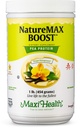 NatureMax BoostTM Pea Protein Powder - Dietní doplněk stravy Náhrada - 20g Protein Per Serving - Přírodní Vanilla Flavor - Kosher Vitamin - 1lb