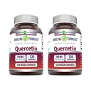 Amazing Applicas Quercetin 500mg Veggie Kapsle Dodatek 124; Non- GMO Creditor 124; Gluten zdarma 124; Podporuje celkové zdraví a pohodu (120 Počet 124; 2 Pack)
