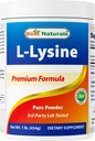 Nejlepší Naturals Lysin Powder, 1 libra - 100% Pure (1 LB (balení po 1))