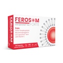 LCE Liposomální železné kapsle - 30mg Elemental Iron with Vitamin C - Jemný dodatek pro ženy a muže - Easy- to- Polykat Veganské kapsle, 30 Počet