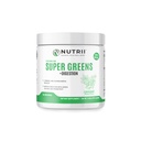 Organic Green Imunity Superfood Powder - uklidní trávení, zvyšuje zdravou vitalitu a energii. Rychlé hraní Formule s probiotika, enzymy, kurkuma a Ashwagandha (30 Servings Lemon- Mint)