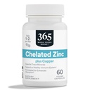 365 by Whole Foods Market, Chelated Zinek, 60 CT