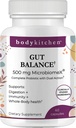 Body Kitchen Gut Balance Kompletní Probiotický dodatek, Podporuje Digestion, imunita a celé tělo zdraví, Klinicky studované složky, Vyrobeno v USA, Veggie Caps, 60 Počet