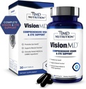 Konvergence VisionMD oční vitamin s ARES 2 CARDS 124; Oční podpůrná doplněk CARL 124; 30 Softgels