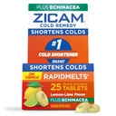 Zicam Zinc Cold Remedy RapidMelts Quick- Rozpusťte tablety Lemon- Lime Flavor s Echinacea 25ct