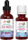 MaryRuth Organics Probiotic Digestion (Raspberry) pro ženy 40 + & Moss Kapky 124; USDA Organic, Clean Label Project Ověřené ® Duševní 124; Vitaminy pro Gut zdraví a imunity 124; Vegan, Non- GMO, gluten zdarma