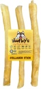 Woofley 12 Inch čisté kolagenové hůlky pro psy (3 hrabě) - Žvýkačky pro střední a velké psy - Bully Stick Rawhide Alternative