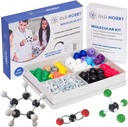 Lekce v chemii Model Kit - Stará Nobby 240 Pc Molekulární sada Organická chemie pro studenty - Kompletní molekulární model Kit pro STEM, Vizualizace Atomy, Bondy a struktury