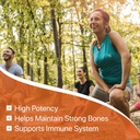 Nyní potraviny Vitamin D3 (Cholekalciferol) - 5000 IU, 360 Softgels - High potency Bone Health and Immunity Supplementary, Mood Booster - Halal, Kosher - 360 Počet (balení po 1)