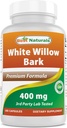 Nejlepší Naturals White Willow Bark 400 mg 180 Kapsle