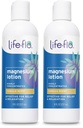 Life-flo Magnesium Lotion, Vanilla Scent - Relief and Relaxation with Magnesium chloride from The Zechstein Seabed - Dermatolog Tested, hypoalergenní, 60- denní záruka, Netestováno na zvířatech, 8oz