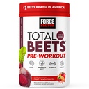 FORCE FACTOR Celkem Beets Pre- Workout Powder to Boost Energy & Endurance, Zvýšit sílu, a zlepšit krevní tok a čerpadla, oxidy dusíku dodatek s řepou kořenový prášek, Ovocný punč, 30 Služeb
