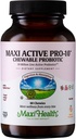Maxi Health Active Pro-10 Děti Probiotické Žvýkačky - 15 Stravovací a imunitní zdraví - 10 miliard probiotické Blend- Dairy- Free, Kosher - Podporuje Gut zdraví, Vegetarian - 60 ct (Vysavač Stabilní)