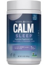 Přírodní vitalita klidový spánek, melatonin a hořčík Citrát, Sleep Aid Drink Mix, GABA, Aid, Vegan, Gluten Free Non- GMO, Smíšené Berry, 16 Oz