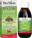 Herbion Naturals Kašel Syrup pro děti 5fl Dobrý Ochutnávání dodatek s přírodním medem a Flavor pomáhá zmírnit kašel podporuje zdravé funkce plic imunitu pro děti 13 a vyšší., Green, Cherry, 5 Fl Oz