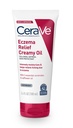 CeraVe Eczema Relief Creamy Tělesný olej, Eczema Calming Cream S koloidní ovesné vločky & Safflow Oil for dry Skin & Itchy Skin Relief, Steroid Free & Paraben zdarma, 3.4 Ounce