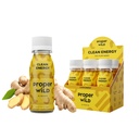 Správné Wild Vegan Energy Shots, s L Theanine, a organické kofein, čistý rostlinný energetický nápoj, gluten Free, GMO Free, mléčné výrobky Free, Stevia Free, Soy Free, Ginger, 2.5 Fl Oz, 6 Pack
