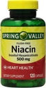 Spring Valley - Niacin 500 mg, Flush Free, 120 tobolek