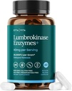 Potent Lumbrokináza Dodatek 40mg / Serving (Max Activity - 800 000 jednotek) - Lumbrokináza Enzymes Kapsle pro podporu energie, Digestion, Detox, Cognition & Gut Health - Podobně jako Nattokináza