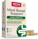Jarrow Discovery Ideal Bowel Support - 10 miliard organizací per serving - 30 Veggie Caps - Bowel Support - Reduces Bloating, Gas & střevní discomform - Až 30 Služeb