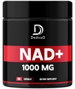 NAD dodatek 1000 mg - čistý doplněk NAD - Energie a opravy DNA, aging defense, funkce mozku - 60 Kapsle