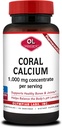 Olympian Labs Coral vápník 1000mg koncentrát Kapsle, Podpora zdravé kosti a pH Balance - 90 Kapsle