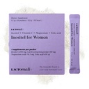 LACTOMEDI Inositol Dodatek pro ženy CLAS124; Myo- Inositol 4000mg + D- Chiro- Inositol 100mg CLAS124; Vyvážený 40: 1 poměr CLAS124; Menstruační Cycle & Wellness Support CLAS124; 30 Day Supply
