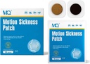 MQ 42ct Motion Nemoci Záplavy Non Drowsy, Moře Nemoci Záplavy pro Cruise Cestování Essentials, Vodotěsné Patch Za uchem pro auto Vzdušný Nemoci, Dlouhé Poslední 72H