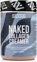 Naked Kolagen Mocha Káva Krémová - Kolagen Krémová pro kávu - Dairy-Free, Gluten-Free, GMO-Free - Podpora vlasů, kůže, a hřebíky - 40 Služeb