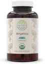 HerbEra Angelica USDA Organic 120 Kapsle 124; Přírodní Bylinný dodatek 124; Certifikované Organic Vegetarian Kapsle a Organic Angelica (Angelica archangelica) Sušená kořenová (120 Kapsle)