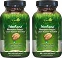 Irwin Naturals EstroPauza Menopauza & Podpora zdraví žen - 80 Liquid Soft- Gels - Gentle Hormonal Balance Formule - 2 Pack