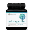 Youteorie Ashwagandha - 1000 mg - Energie, spánek, Stress & Cortisol Support Supplement - Adaptogenní bylinné mísení s organickým KSM- 66 Ashwagandha & Ginger - 60 Vegetariánských kapslí (30- Day Supply)