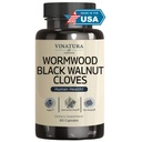 VINATURA Wormwood Black Walnut Clove Kapsle - Čisté, Detox, střevní stráž doplněk Formule pro lidi, s Wormwood bylinné, Black Walnut Extract Kombinace, 60 Kapsle