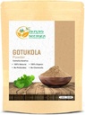 Byliny Botanica Gotu Kola Powder (Centella asiatica) 5.3 oz / 150 GMS pro čaj, růst vlasů & Wellness Zdravý nervový systém Jemně pozemní bylinný prášek pro DIY Krása a doplňky