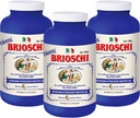 Brioschi italsky Lemon ochucený Effervescent Heartburn, Upset Stomach, Acid Indigestion, 8.5 oz Lahvička (balení po 3)